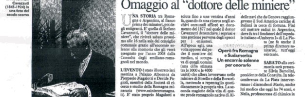 Rassegna stampa del 30.4.08